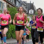 BERN, 12JUN16 - Bern im Lauffieber: Ueber 15'000 laufbegeisterte Frauen treten in den verschiedenen Kategorien zu den Rennen in und um die Berner Altstadt an. Impression vom 30. Schweizer Frauenlauf in Bern am 12. Juni 2016.
Impression of the 30th Swiss Women's Run in Bern, Switzerland, June 12, 2016. With more than 16,000 participants, the Swiss Women's Run is the largest women's sports event in Switzerland.
swiss-image.ch/Photo Andy Mettler