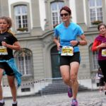 BERN, 12JUN16 - Bild-Impression vom 5 km Lauf anlaesslich des 30. Schweizer Frauenlauf in Bern am 12. Juni 2016.
Impression of the 30th Swiss Women's Run in Bern, Switzerland, June 12, 2016. With more than 16,000 participants, the Swiss Women's Run is the largest women's sports event in Switzerland.
swiss-image.ch/Photo Andy Mettler