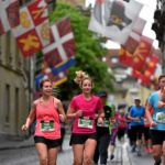 BERN, 12JUN16 - Neu beim 10 km Lauf: Die letzten Kilometer und der Schlussspurt erfolgen in der Berner Altstadt bzw. vor dem Bundeshaus. Impression vom 30. Schweizer Frauenlauf in Bern am 12. Juni 2016.
Impression of the 30th Swiss Women's Run in Bern, Switzerland, June 12, 2016. With more than 16,000 participants, the Swiss Women's Run is the largest women's sports event in Switzerland.
swiss-image.ch/Photo Michael Buholzer