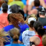 BERN, 12JUN16 - Los geht's! Start zum 10 km Lauf  mit neuer Streckenfuehrung. Die Laeuferinnen starten in mehreren Bloecken auf der Monbijoustrasse - ein sehenswertes Schauspiel. Impression vom 30. Schweizer Frauenlauf in Bern am 12. Juni 2016.
Impression of the 30th Swiss Women's Run in Bern, Switzerland, June 12, 2016. With more than 16,000 participants, the Swiss Women's Run is the largest women's sports event in Switzerland.
swiss-image.ch/Photo Michael Buholzer