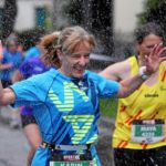 BERN, 12JUN16 - Nur fuer Frauenfuesse: Strassen und Wege gehoeren auf der 10 km Strecke den Laeuferinnen des 30. Schweizer Frauenlauf in Bern am 12. Juni 2016.Impression of the 30th Swiss Women's Run in Bern, Switzerland, June 12, 2016. With more than 16,000 participants, the Swiss Women's Run is the largest women's sports event in Switzerland.swiss-image.ch/Photo Andy Mettler