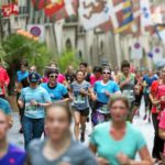 BERN, 12JUN16 - Bern im Lauffieber: Ueber 15'000 laufbegeisterte Frauen treten in den verschiedenen Kategorien zu den Rennen in und um die Berner Altstadt an. Impression vom 30. Schweizer Frauenlauf in Bern am 12. Juni 2016.Impression of the 30th Swiss Women's Run in Bern, Switzerland, June 12, 2016. With more than 16,000 participants, the Swiss Women's Run is the largest women's sports event in Switzerland.swiss-image.ch/Photo Andy Mettler
