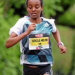 BERN, 12JUN16 - Die spaetere Siegerin Helen Tola Bekele (ETH) unterwegs im Elite Rennen ueber 5 Kilometer anlaesslich des 30. Schweizer Frauenlauf in Bern am 12. Juni 2016.Impression of the 30th Swiss Women's Run in Bern, Switzerland, June 12, 2016. With more than 16,000 participants, the Swiss Women's Run is the largest women's sports event in Switzerland.swiss-image.ch/Photo Andy Mettler