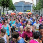 BERN, 12JUN16 - Bern im Lauffieber: Ueber 15'000 laufbegeisterte Frauen treten in den verschiedenen Kategorien zu den Rennen in und um die Berner Altstadt an. Impression vom 30. Schweizer Frauenlauf in Bern am 12. Juni 2016.Impression of the 30th Swiss Women's Run in Bern, Switzerland, June 12, 2016. With more than 16,000 participants, the Swiss Women's Run is the largest women's sports event in Switzerland.swiss-image.ch/Photo Andy Mettler