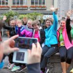 BERN, 12JUN16 - Bern im Lauffieber: Ueber 15'000 laufbegeisterte Frauen treten in den verschiedenen Kategorien zu den Rennen in und um die Berner Altstadt an. Impression vom 30. Schweizer Frauenlauf in Bern am 12. Juni 2016.Impression of the 30th Swiss Women's Run in Bern, Switzerland, June 12, 2016. With more than 16,000 participants, the Swiss Women's Run is the largest women's sports event in Switzerland.swiss-image.ch/Photo Andy Mettler