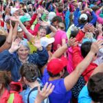 BERN, 12JUN16 - Fuer alle etwas: Unzaehlige Teilnehmerinnen freuen sich auf den Startschuss der Kategorie Walking und Nordic Walking 15 km anlaesslich des 30. Schweizer Frauenlauf in Bern am 12. Juni 2016.Impression of the 30th Swiss Women's Run in Bern, Switzerland, June 12, 2016. With more than 16,000 participants, the Swiss Women's Run is the largest women's sports event in Switzerland.swiss-image.ch/Photo Andy Mettler