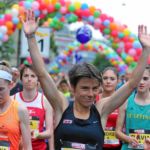 BERN, 12JUN16 - Bern im Lauffieber: Ueber 15'000 laufbegeisterte Frauen treten in den verschiedenen Kategorien zu den Rennen in und um die Berner Altstadt an. Impression vom 30. Schweizer Frauenlauf in Bern am 12. Juni 2016.Impression of the 30th Swiss Women's Run in Bern, Switzerland, June 12, 2016. With more than 16,000 participants, the Swiss Women's Run is the largest women's sports event in Switzerland.swiss-image.ch/Photo Andy Mettler