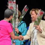 BERN, 12JUN16 - Bern im Lauffieber: Ueber 15'000 laufbegeisterte Frauen und Maedchen starteten in verschiedenen Kategorien zu den Rennen in und um die Berner Altstadt an. Spass und Freude am Laufen praegten die Stimmung, der einige Regentropfen nichts anhaben konnten. Impression vom 30. Schweizer Frauenlauf in Bern am 12. Juni 2016.Impression of the 30th Swiss Women's Run in Bern, Switzerland, June 12, 2016. With more than 16,000 participants, the Swiss Women's Run is the largest women's sports event in Switzerland.swiss-image.ch/Photo Michael Buholzer