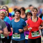 BERN, 12JUN16 - Nur fuer Frauen: Strassen und Wege gehoeren auf der 10 km Strecke den Laeuferinnen des 30. Schweizer Frauenlauf in Bern am 12. Juni 2016.Impression of the 30th Swiss Women's Run in Bern, Switzerland, June 12, 2016. With more than 16,000 participants, the Swiss Women's Run is the largest women's sports event in Switzerland.swiss-image.ch/Photo Michael Buholzer